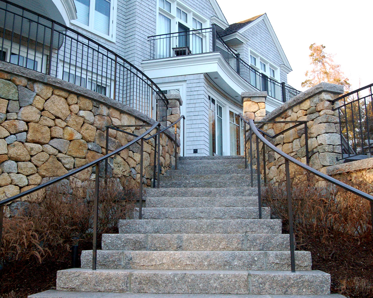 Rogers & Marney | Cape Cod's Custom stone staircase builder